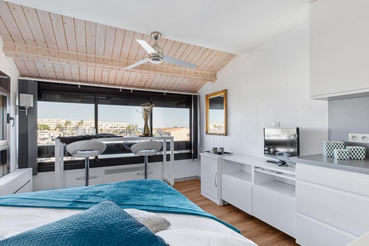 Studio Naturiste Venus Panoramic View Agde Bagian luar foto