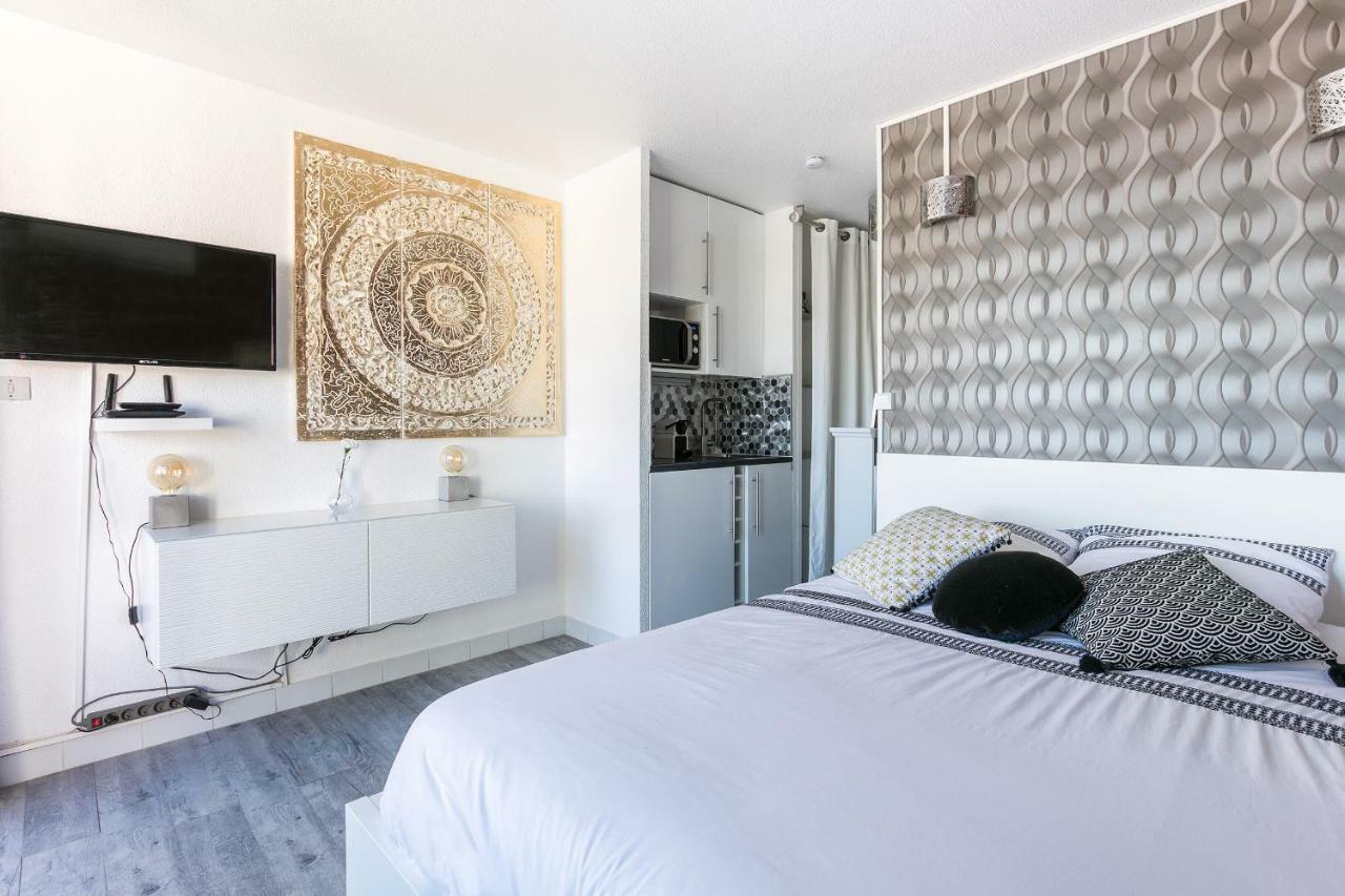 Studio Naturiste Venus Panoramic View Agde Bagian luar foto